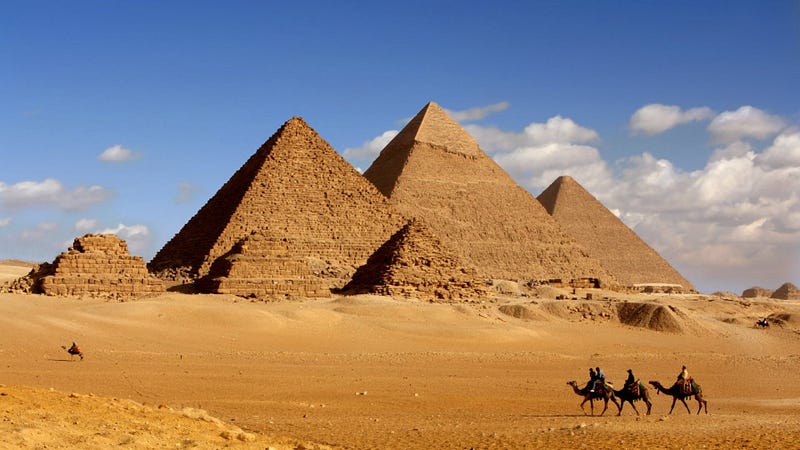 Stunning view of the Great Pyramid