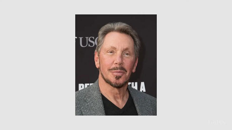 Larry Ellison's journey through adversity