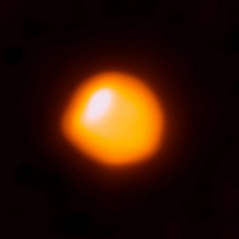 Betelgeuse, a red giant star