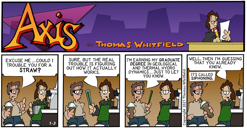 A humorous depiction of graduate student life