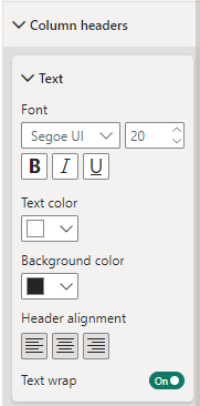 Style Presets Settings