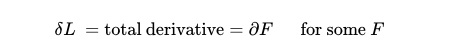 Illustration of symmetry in Lagrangians.