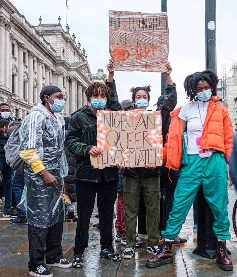 Indigenous Colombian demonstrators marching for justice