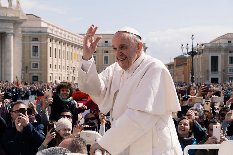 Pope Francis discussing civil unions in a documentary