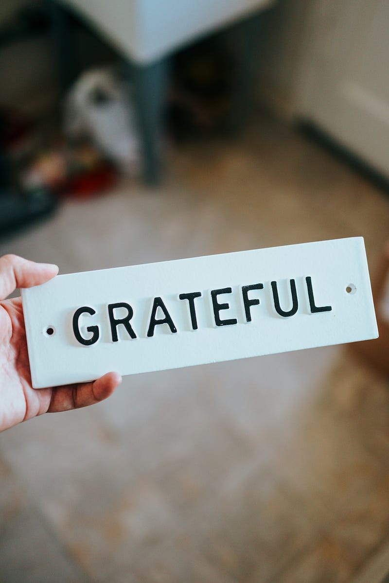 The transformative essence of gratitude