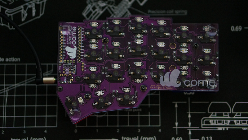 Corne PCB from foostan/crkbd