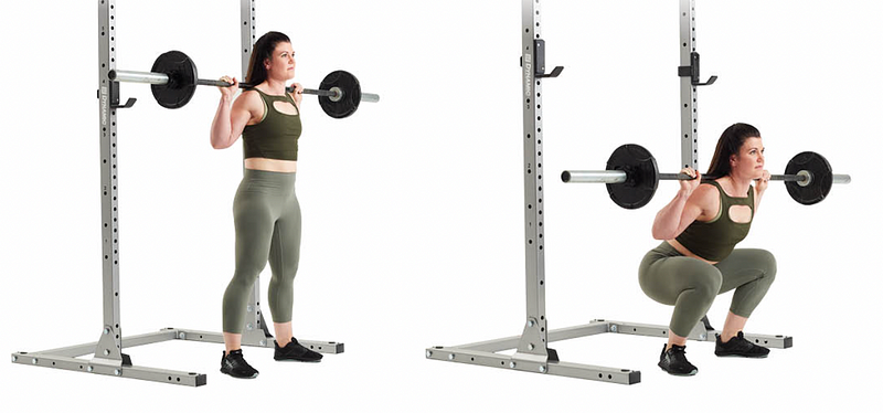 Back Squats for Core Strength