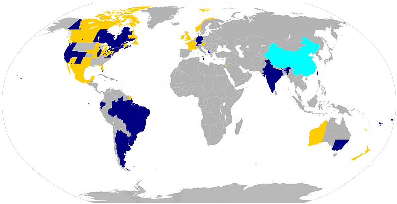 Global Status of Conversion Therapy Legislation