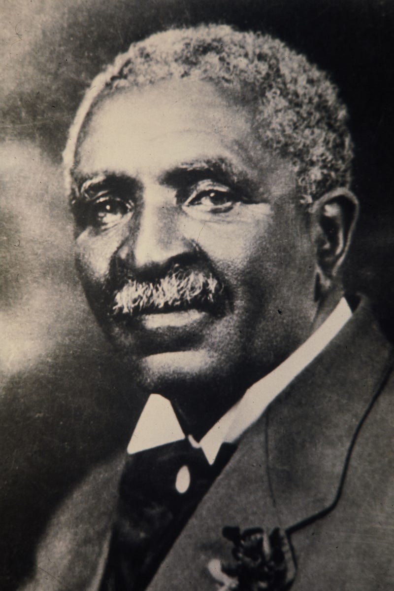 George Washington Carver, a pioneer in peanut research.