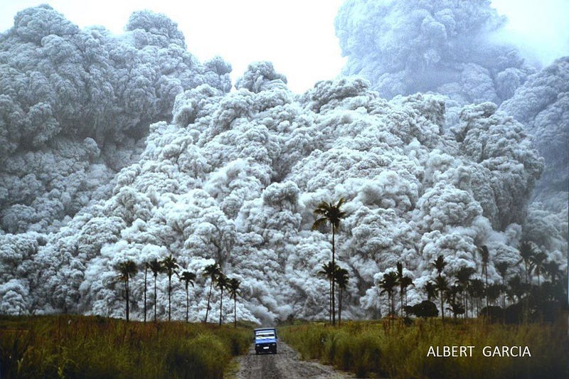 Mount Pinatubo eruption and its climatic effects